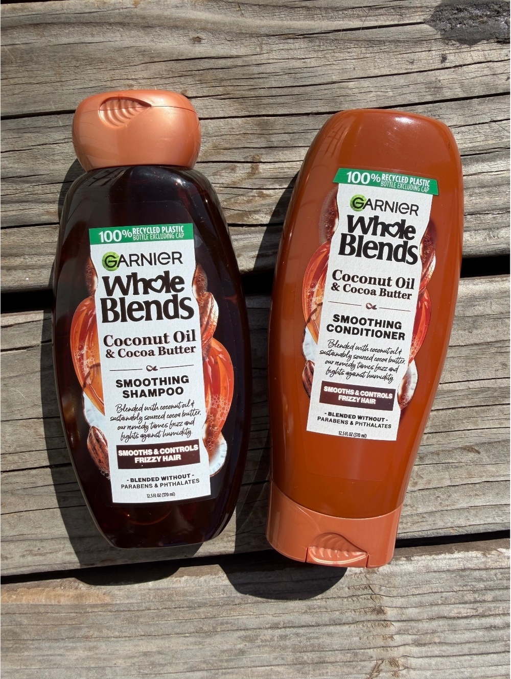 Garnier Whole Blends Coconut Oil & Cocoa Butter Smoothing Shampoo and Conditione